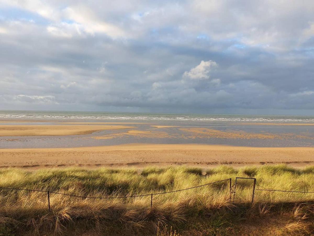 Beau Front De Mer Cosy Acces Direct Plage St Aubin Sur Mer Bernières-sur-Mer Exterior foto